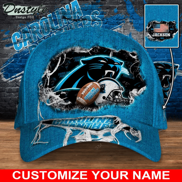 Carolina Panthers Personalized Classic Cap