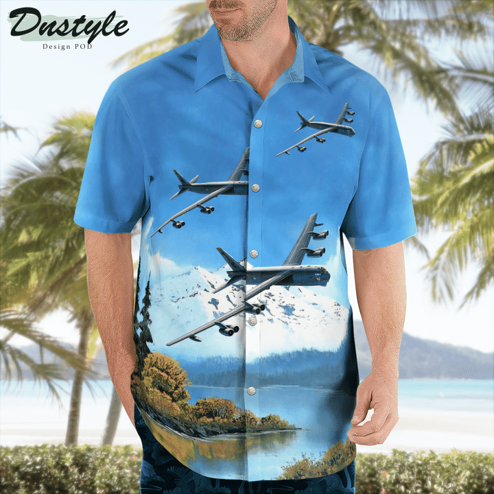 Boeing B-52 Stratofortress Hawaiian Shirt