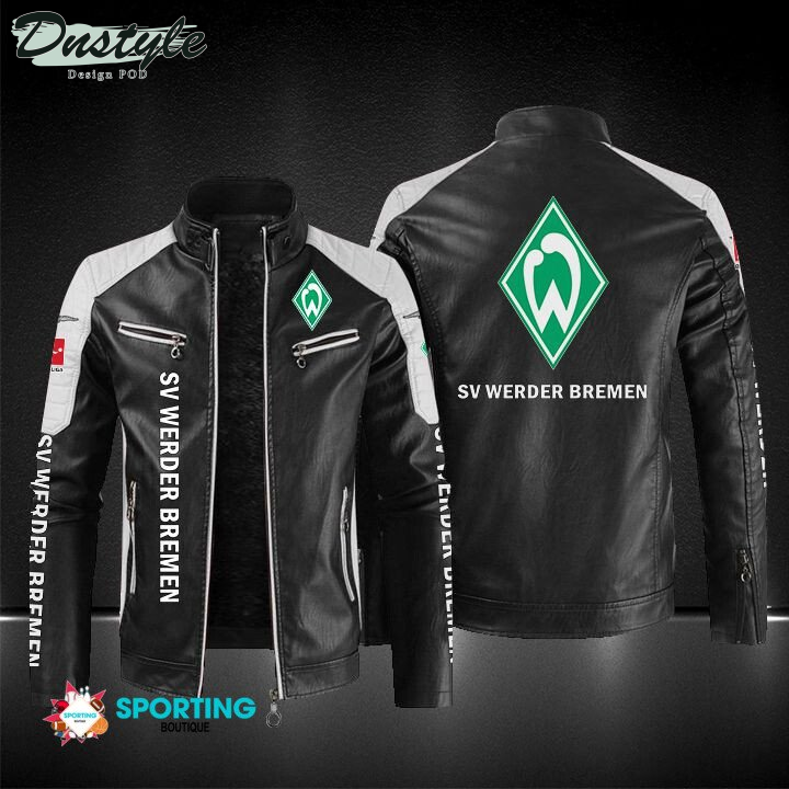 Werder Bremen Block Sport Leather Jacket