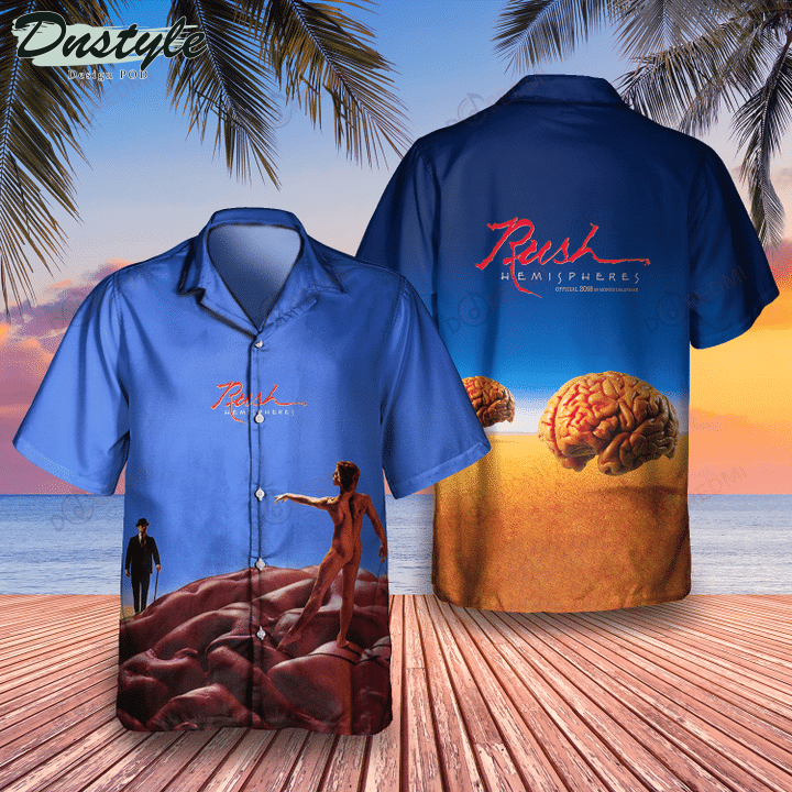 Rush Band Hemispheres Hawaiian Shirt