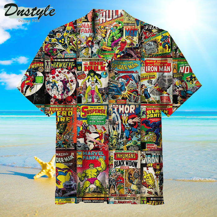 Marvel Comics Hawaiian Shirt