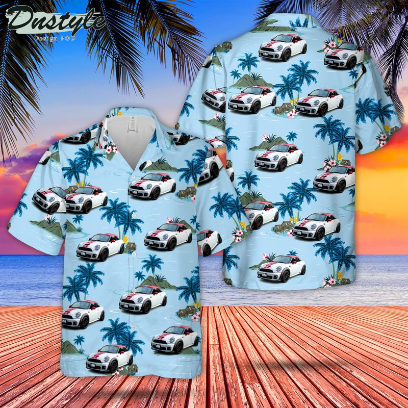 United Kingdom Mini Car 2012 Mini Coupe Hawaiian Shirt