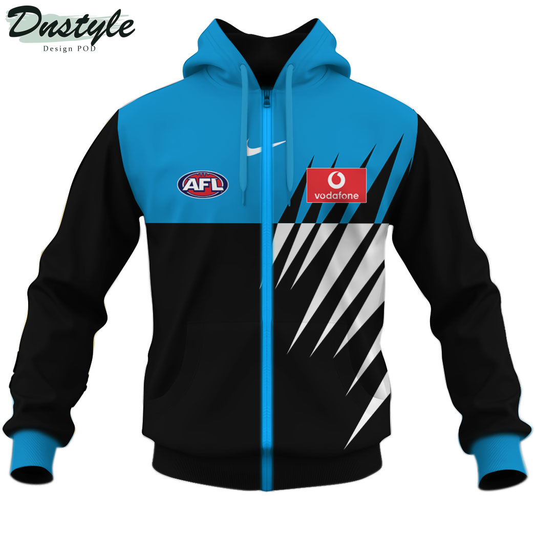 Port Adelaide AFL Final Version 2 Custom Hoodie Tshirt