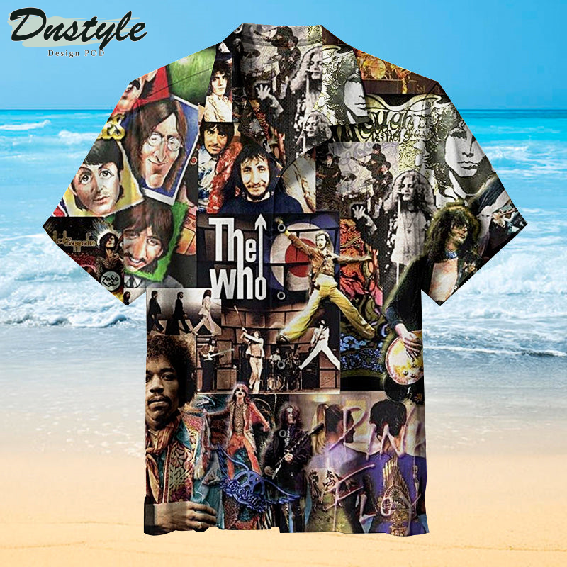 Rock Legends The Who Hawaiian Shirt