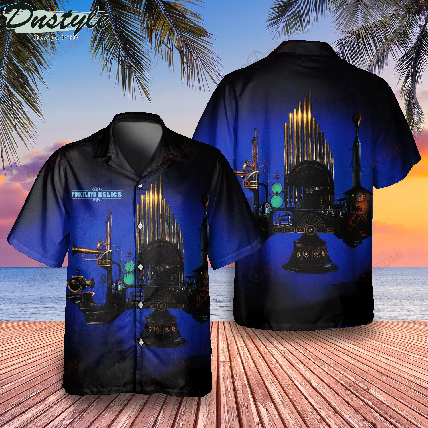 Pink Floyd Relics Hawaiian Shirt