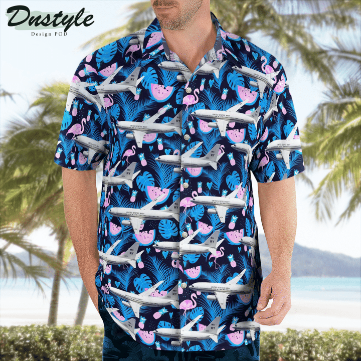 Boeing C-40 Clipper Hawaiian Shirt