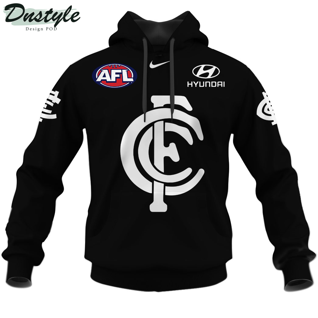 Carlton Blues AFL Version 2 Custom Hoodie Tshirt