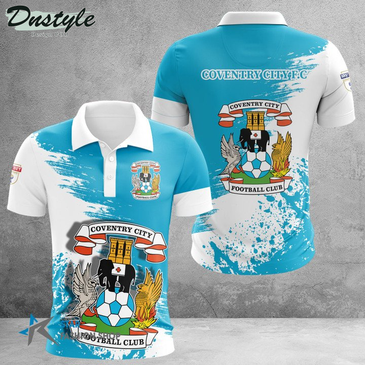 Coventry City F.C 3D Polo Shirt