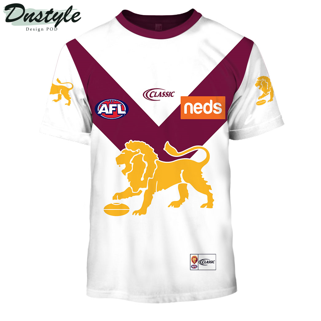 Brisbane Lions FC AFL Custom Hoodie Tshirt