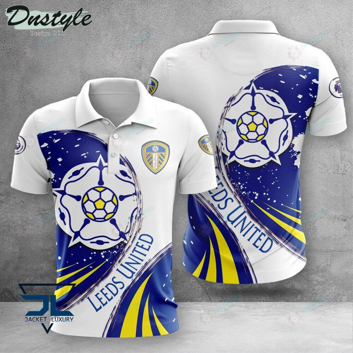 Leeds United F.C 3D Polo Shirt