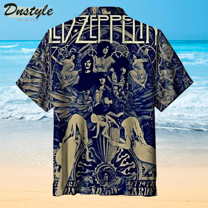 Unisex Led Zeppelin 3D Hawaiian Shirt