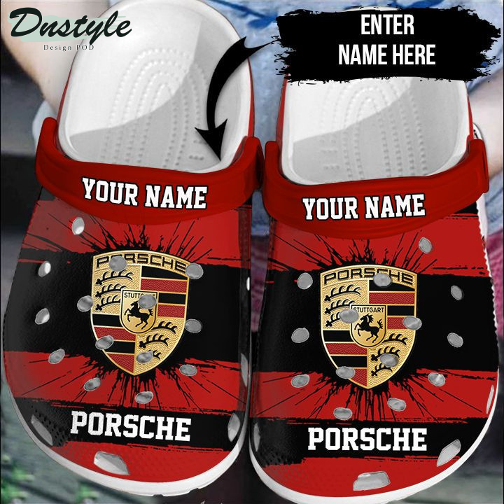 Porsche Personalized Crocs Clog Shoes