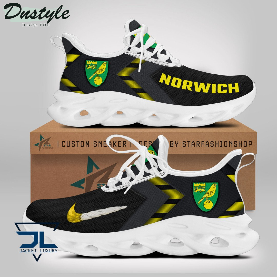 Norwich City Nike Clunky Max Soul Sneakers