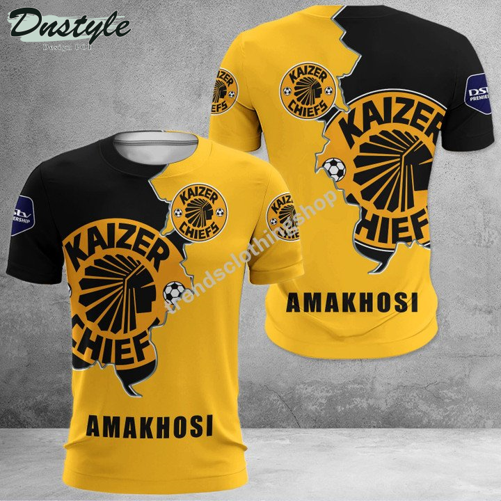 Kaizer Chiefs F.C. 3D Hoodie Tshirt