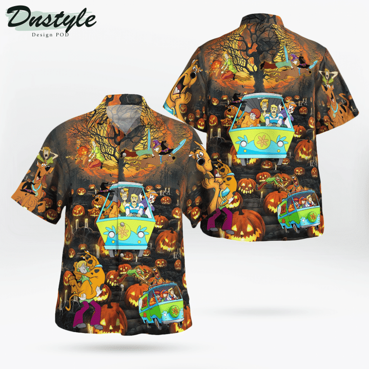 Scooby Doo Halloween Adventure Hawaiian Shirt