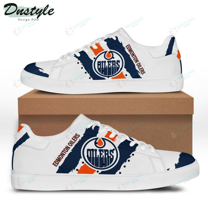 Edmonton Oilers Stan Smith Skate Shoes