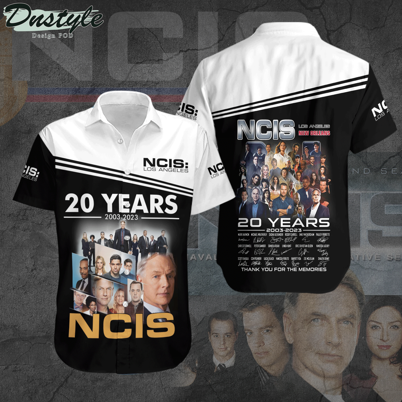 NCIS 20 Years Memories Hawaiian Shirt