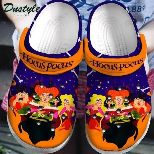 Hocus Pocus Witches Halloween Clog Crocs Shoes