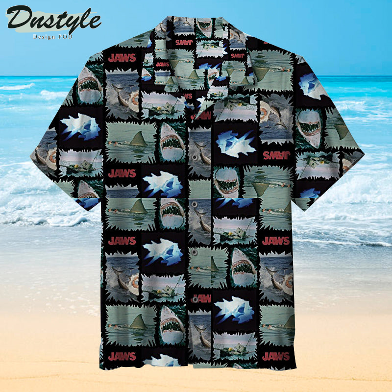 Jaws Collage Hawaiian Shirt
