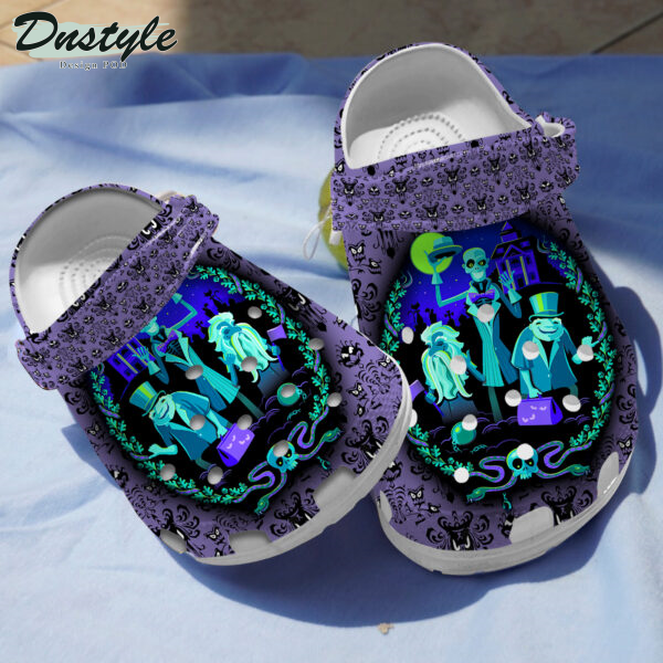 Haunted Mansion Ghost Halloween Crocs Crocband Slippers