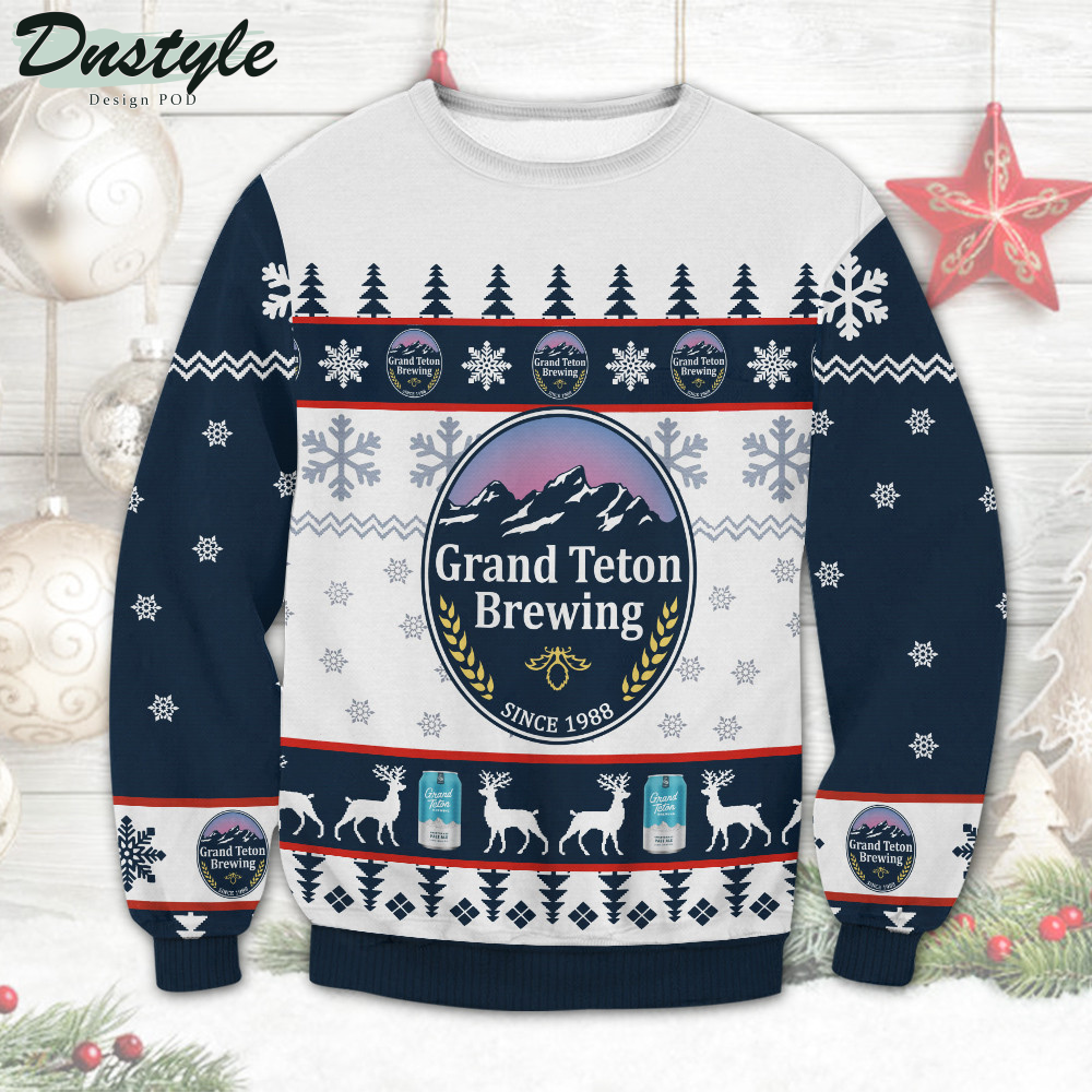 Grand Teton Brewing Ugly Christmas Sweater