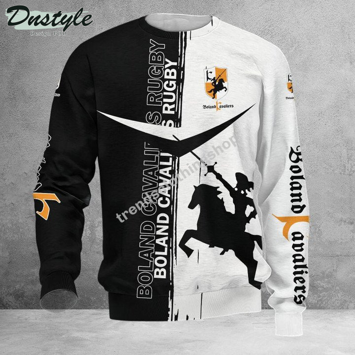 Boland Cavaliers Rugby 3d Hoodie Tshirt