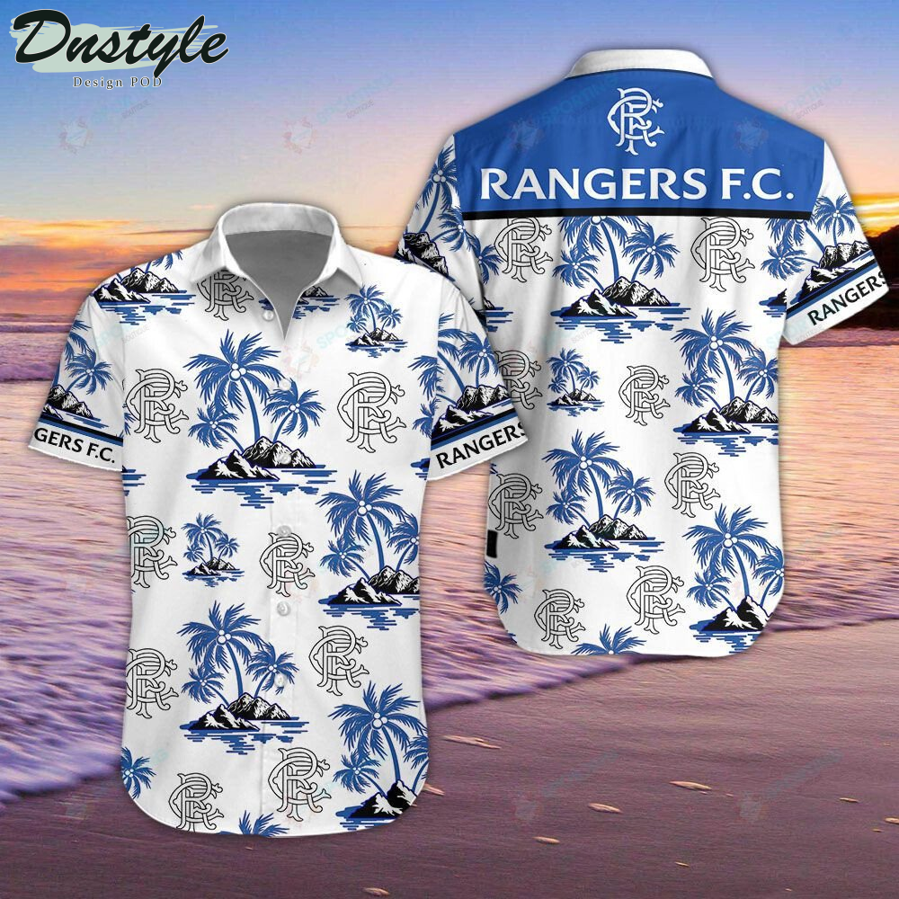 Motherwell F.C Tropical Hawaiian Shirt