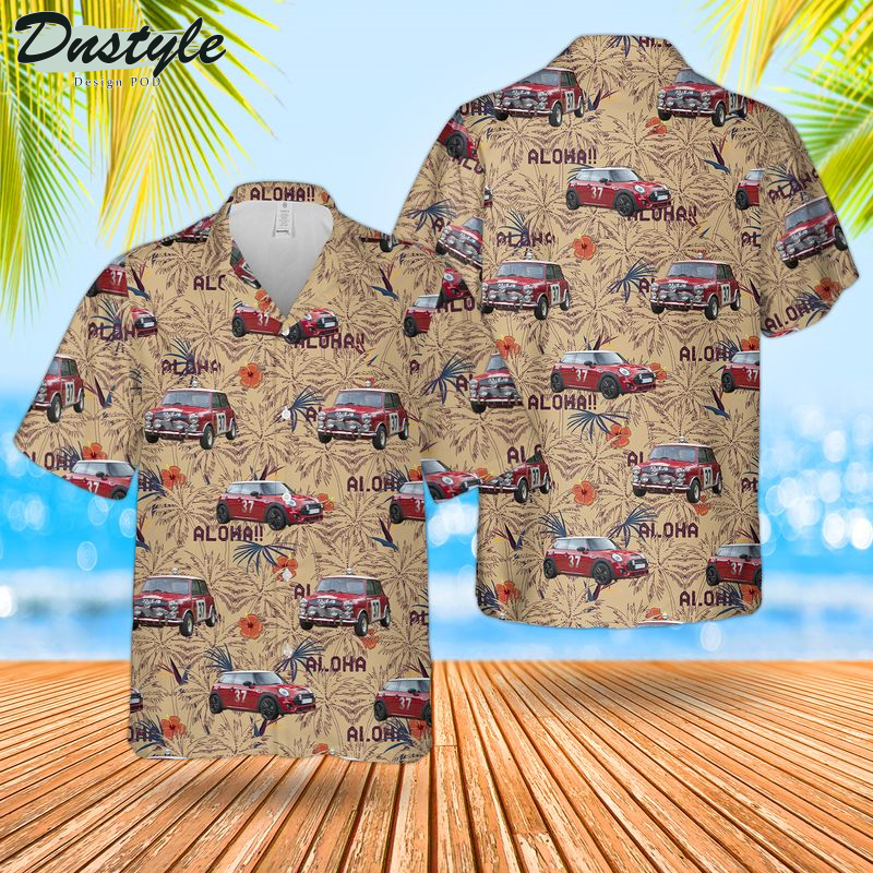 Paddy Hopkirk MINI #37 Cooper S Hawaiian Shirt