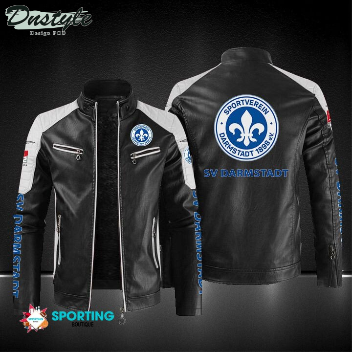 Darmstadt 98 Block Sport Leather Jacket