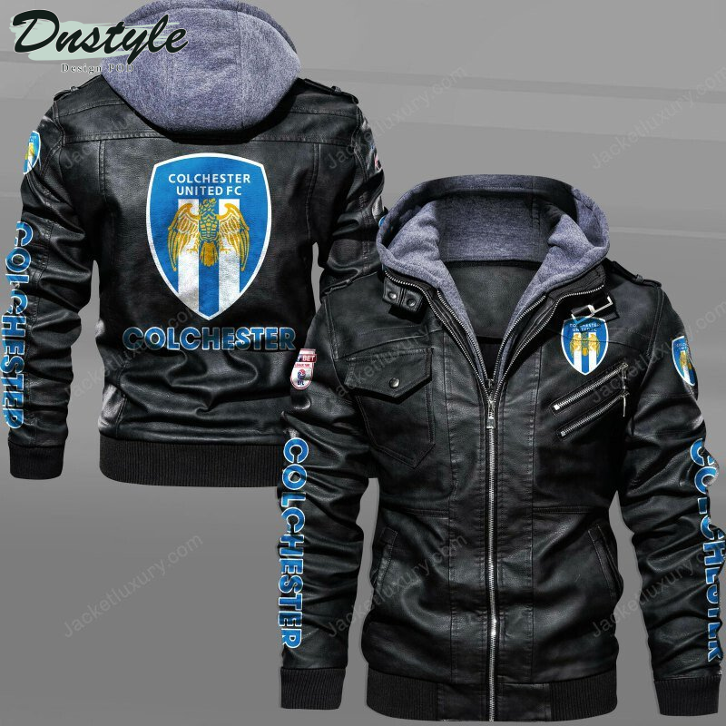 Colchester United Leather Jacket