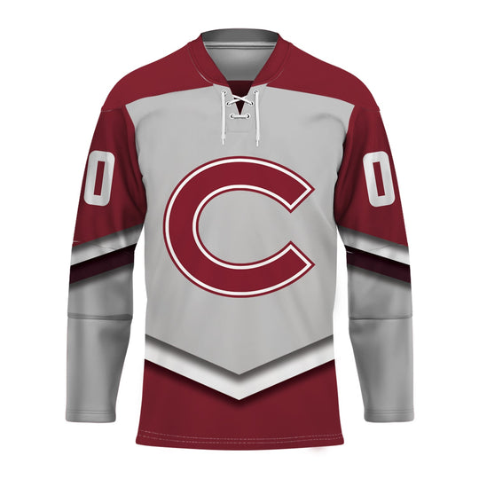 Colgate Raiders Ice Personalized Hockey Jersey