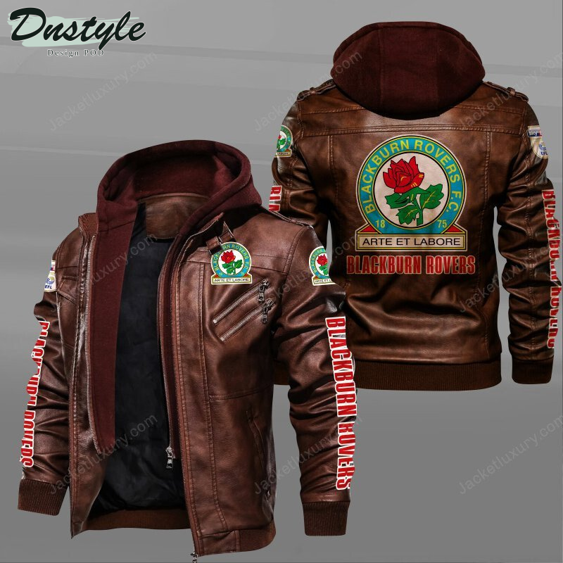 Blackburn Rovers Leather Jacket