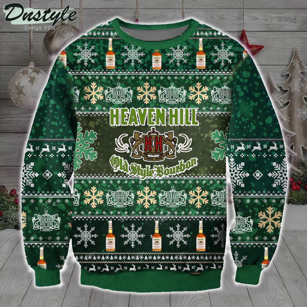 Heaven Hill Bottled In Bond Ugly Christmas Sweater