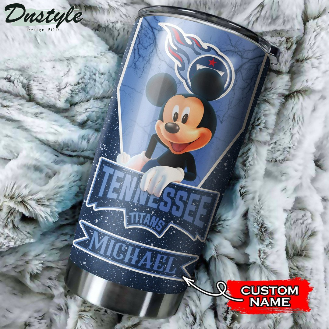Personalized Tennessee Titans Mickey Tumbler