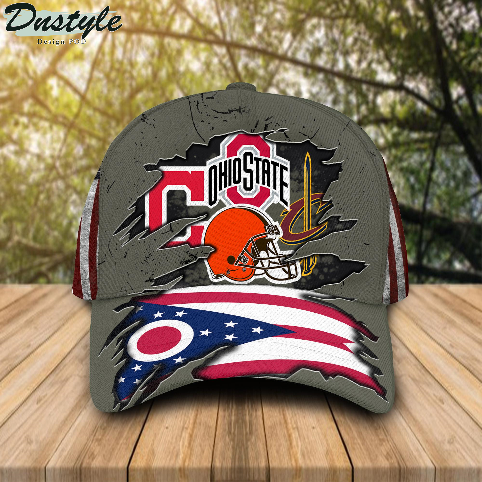 Ohio State Buckeyes Cleveland Cavaliers Cleveland Indians Cleveland Browns Classic Cap