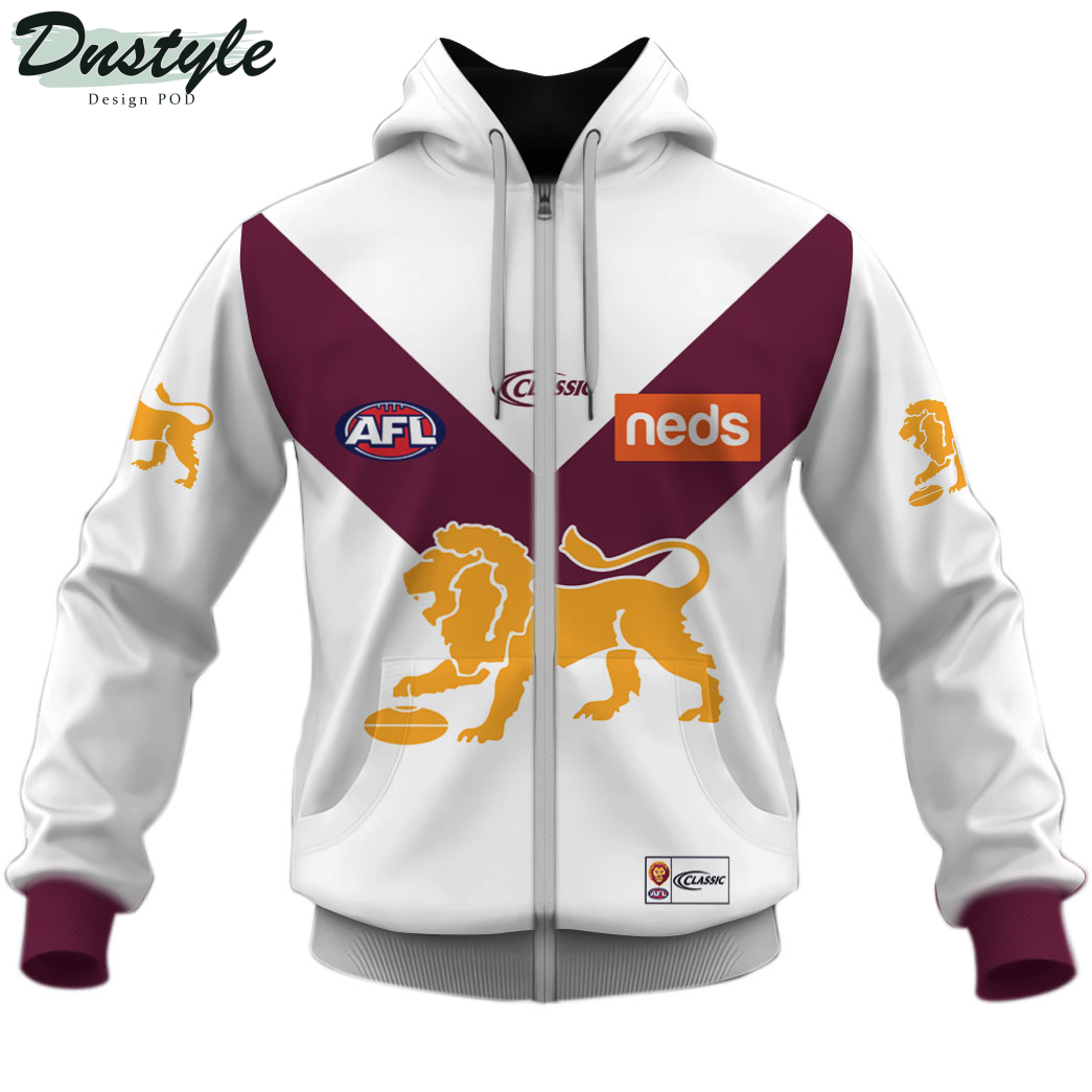 Brisbane Lions FC AFL Custom Hoodie Tshirt