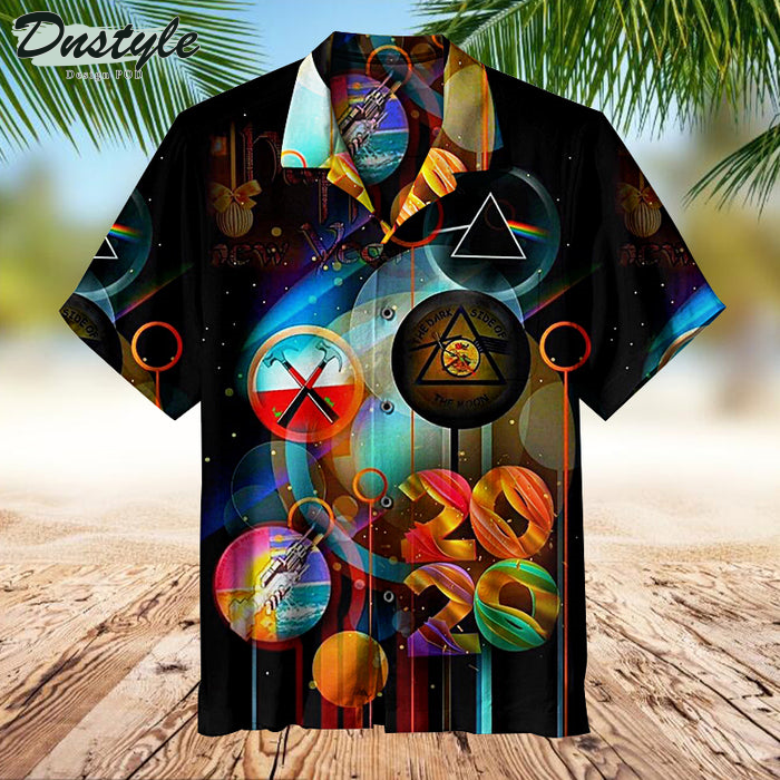 Pink Floyd Collage Galaxy Hawaiian Shirt