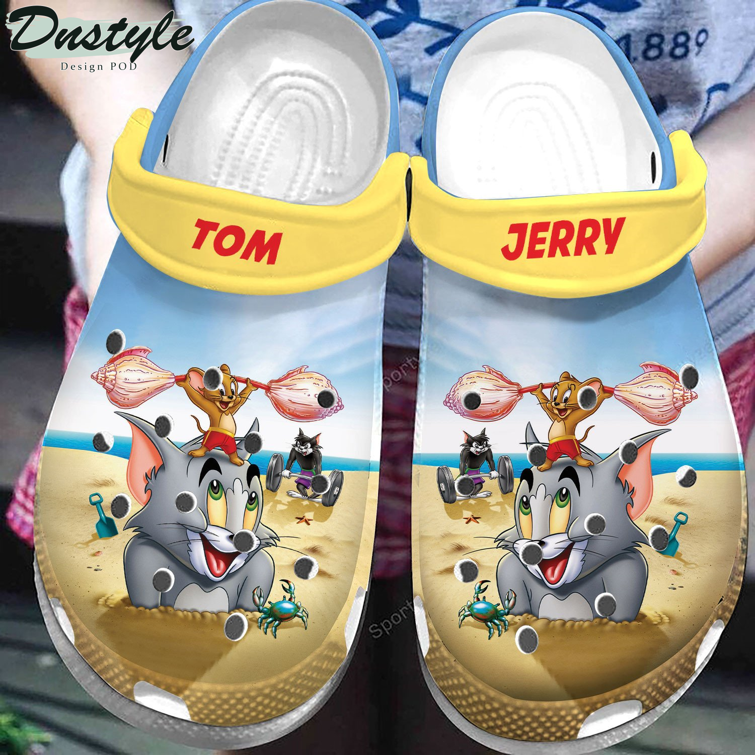 Tom And Jerry Best Friend Clog Crocs Shoes