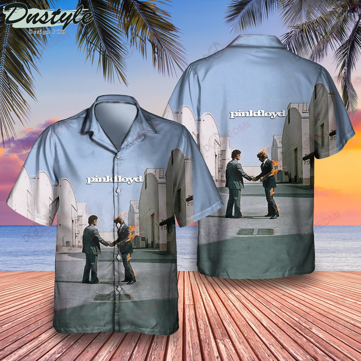 Pink Floyd Wish You Were Here Hawaiian Shirt