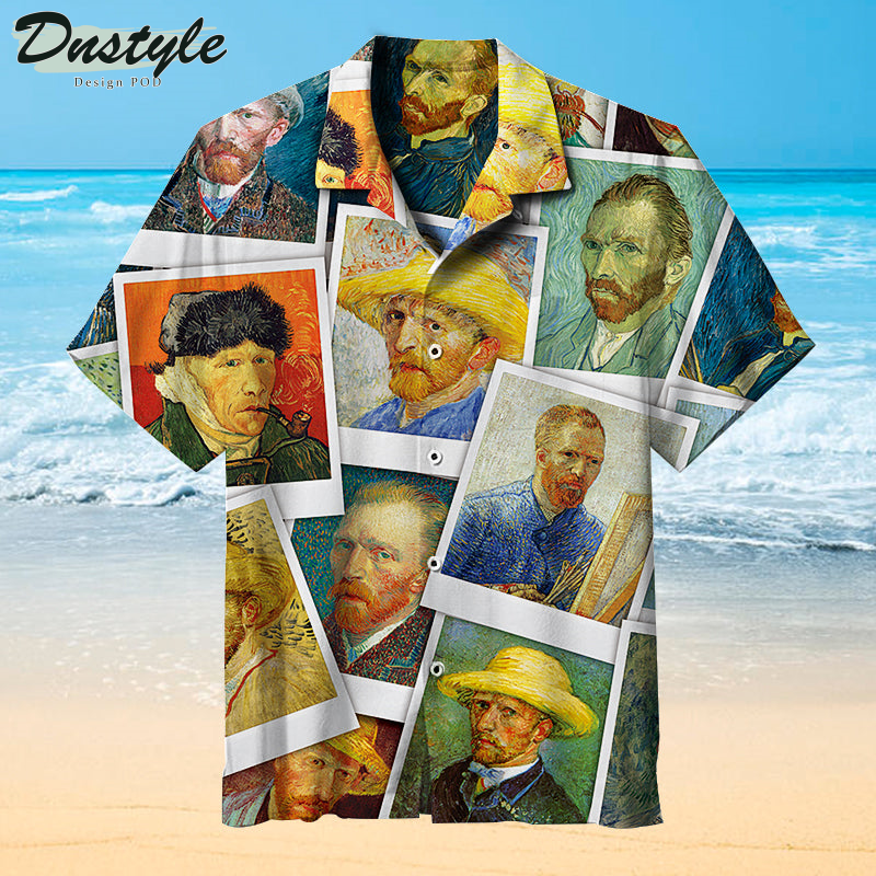 Selfies by Vincent Van Gogh Hawaiian Shirt