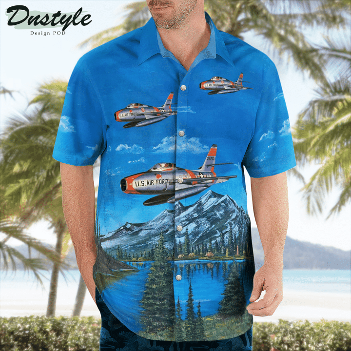 F-84 Thunderjet Hawaiian Shirt