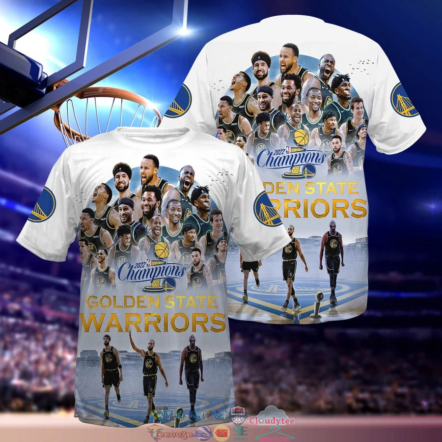 Golden State Warriors 2022 Champions 3D Shirt