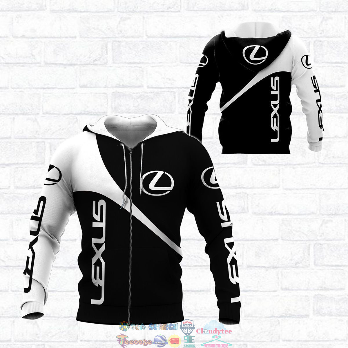 Lexus ver 14 3D hoodie and t-shirt