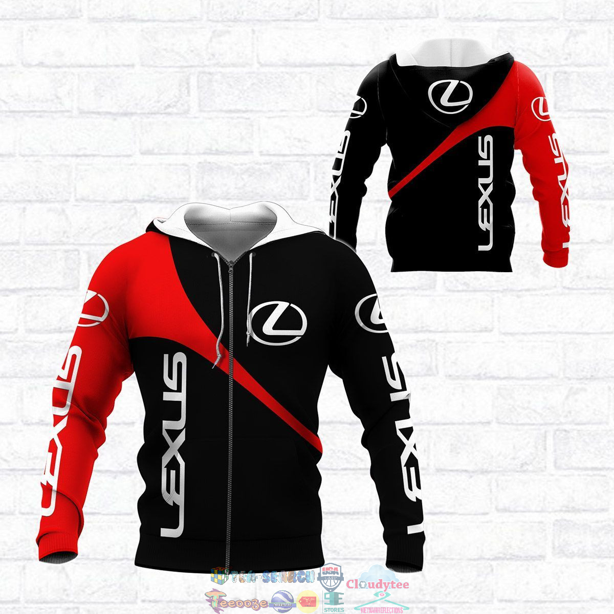 Lexus ver 16 3D hoodie and t-shirt