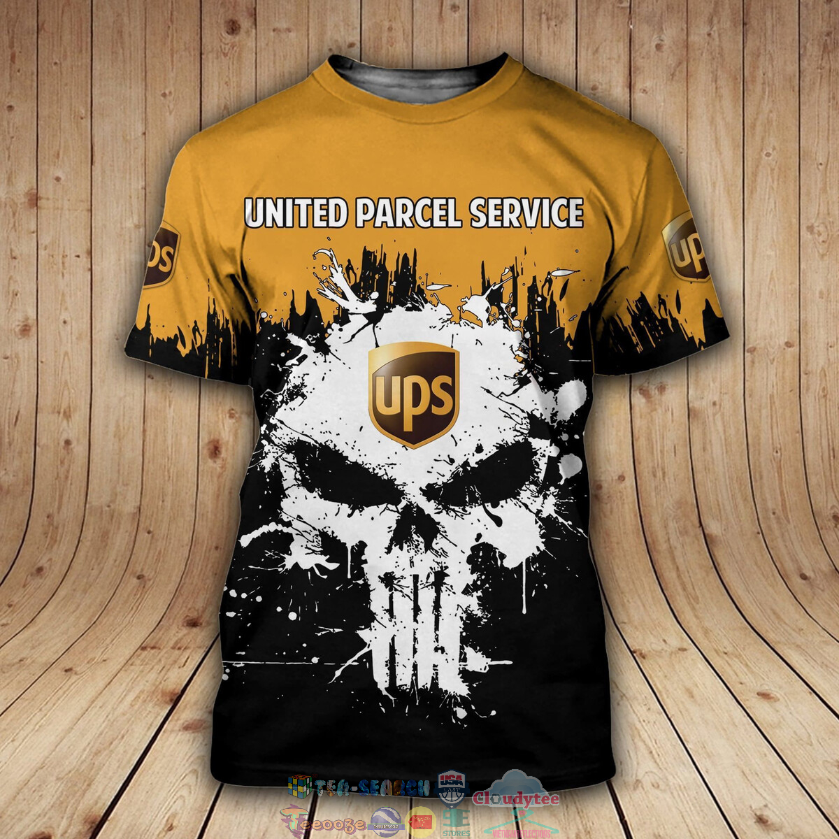 United Parcel Service UPS Skull 3D t-shirt and hoodie