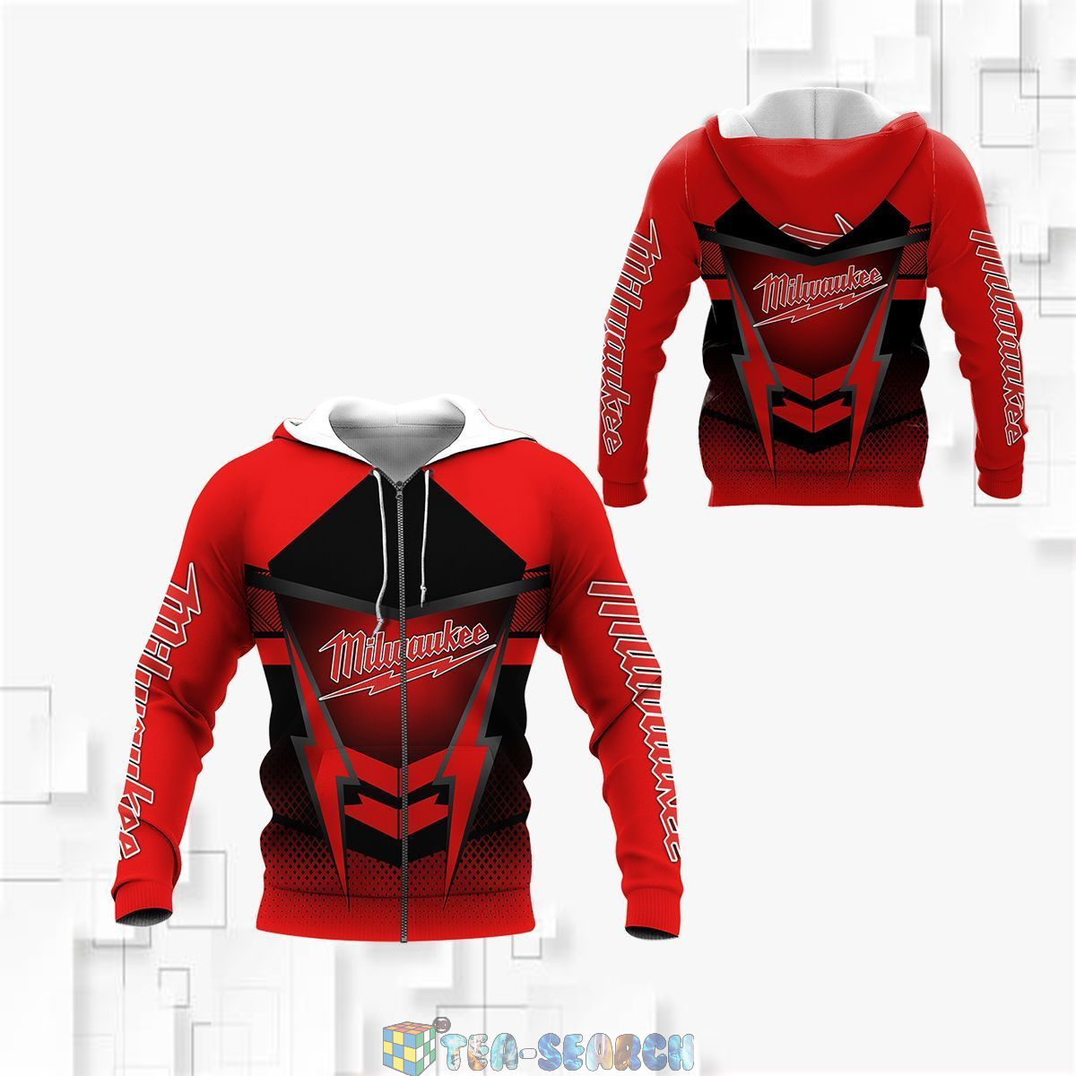 Milwaukee Tools ver 6 3D hoodie and t-shirt