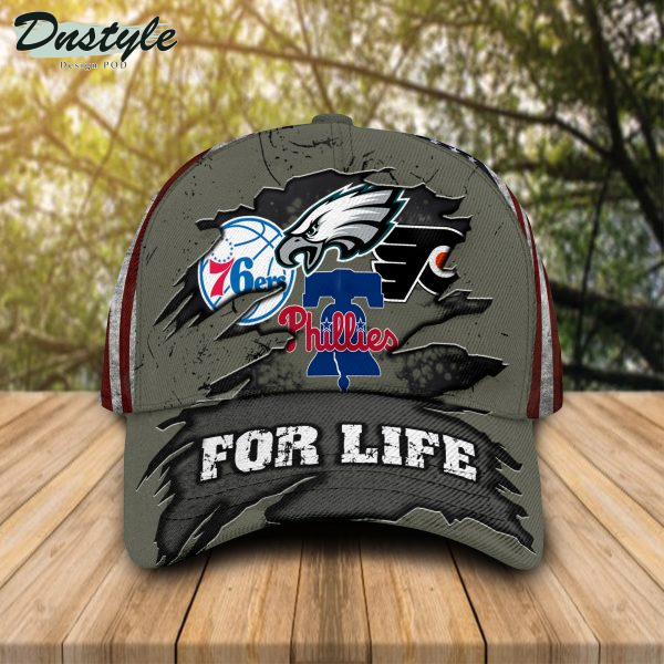 Philadelphia Eagles Philadelphia 76ers Philadelphia Phillies Classic Cap