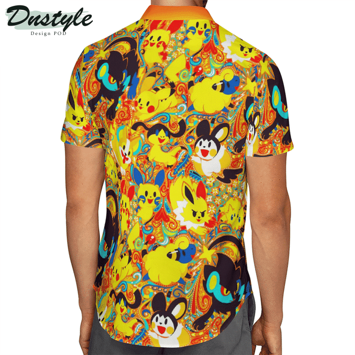 Pokemon Electric Type Hawaiian Shirt