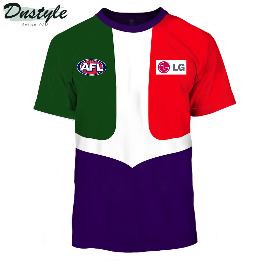 Fremantle Dockers AFL Version 2 Custom Hoodie Tshirt