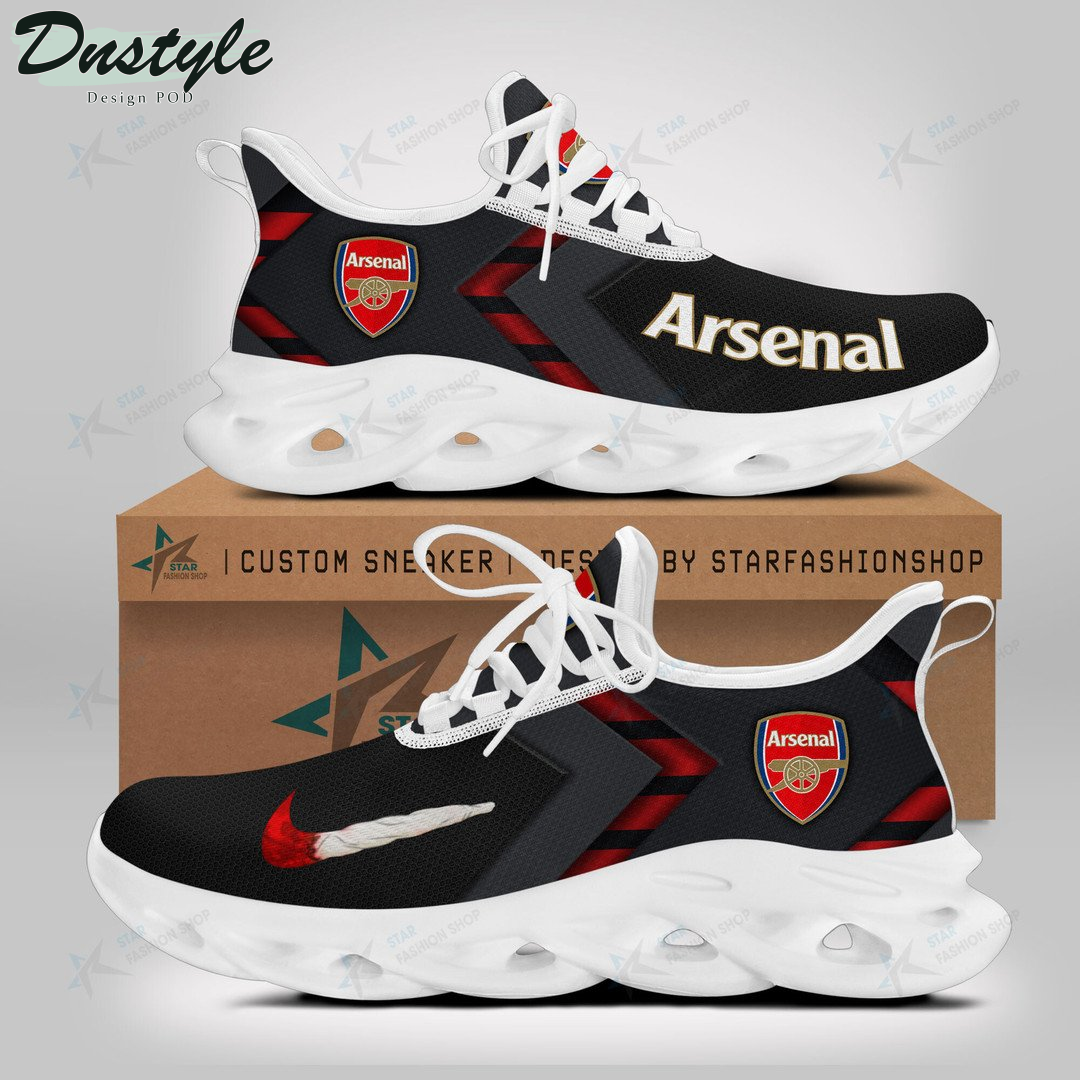 Arsenal F.C EPL Custom Max Soul Shoes
